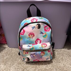 Kids Character Backpack with Pastel Design